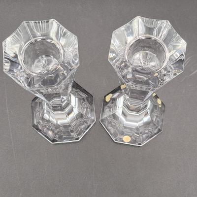 Orrefors, Villeroy & Boch Crystal Candlestick Holders & More