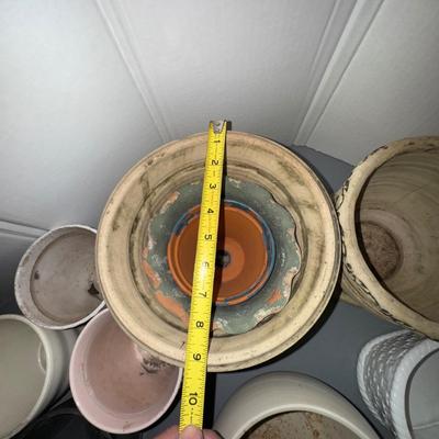 496 Terra Cotta Mixed Planter LOT