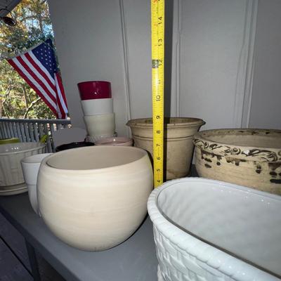 496 Terra Cotta Mixed Planter LOT