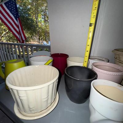 496 Terra Cotta Mixed Planter LOT