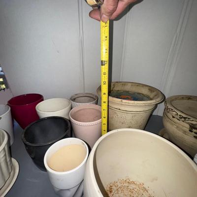 496 Terra Cotta Mixed Planter LOT