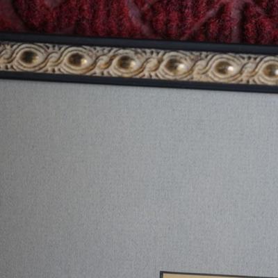 MAXFIELD PARRISH PRINT "ENCHANTMENT" EQUITABLE ELECTRIC ADVERTISING CALENDAR 1926 FRAMED