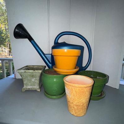 497 Terra Cotta Mixed Planter LOT