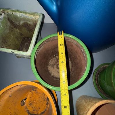 497 Terra Cotta Mixed Planter LOT