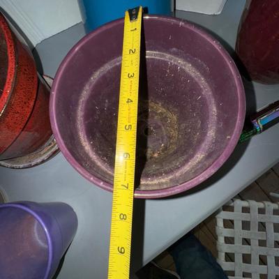 498 Terra Cotta Mixed Planter LOT