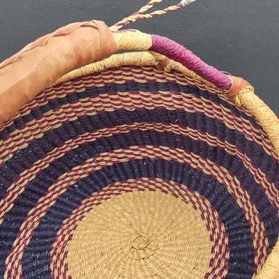 Handcrafted Ghana Weaved Basket