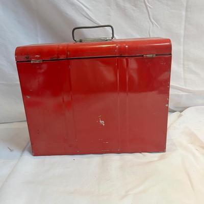 Old School Metal Tool Box & Lunch Box (LR/MK)