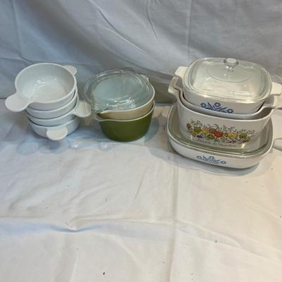 Corning Ware & Pyrex Dishes (LR/MK)