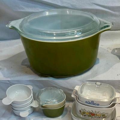 Corning Ware & Pyrex Dishes (LR/MK)