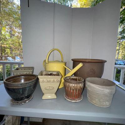 499 Terra Cotta Mixed Planter LOT