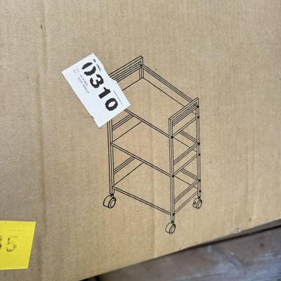 502 American Home Cache Metal Rolling Cart