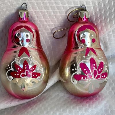 Lot 300 Doll ornaments