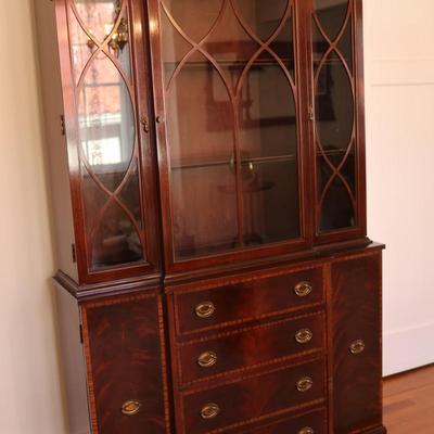 Mahogany China Cabinet