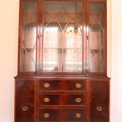 Mahogany China Cabinet