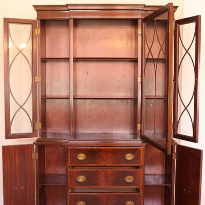 Mahogany China Cabinet