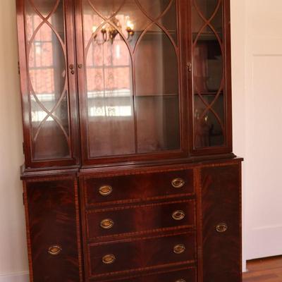 Mahogany China Cabinet