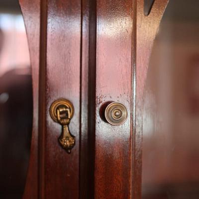 Mahogany China Cabinet