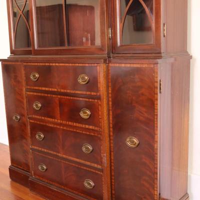 Mahogany China Cabinet