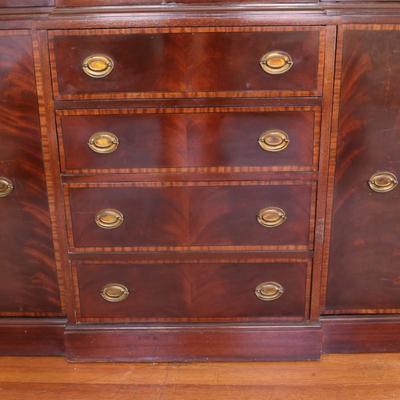Mahogany China Cabinet
