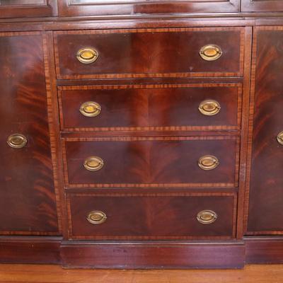 Mahogany China Cabinet