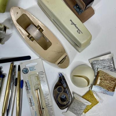 Office Supply Lot - Staplers, Dymo Labeler, Staple Pullers, and more