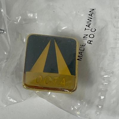 Vintage Orange County Transportation Authority Lapel Pin OCTA