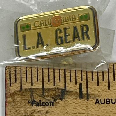 L A Gear vintage collectors pin