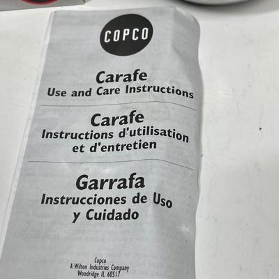Copco Carafe Chrome with box