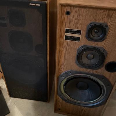 Pioneer tall speakers