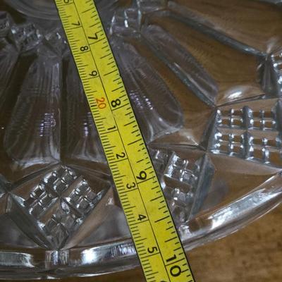 Cut Glass Pedestal