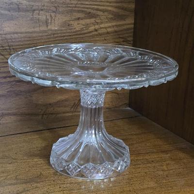 Cut Glass Pedestal