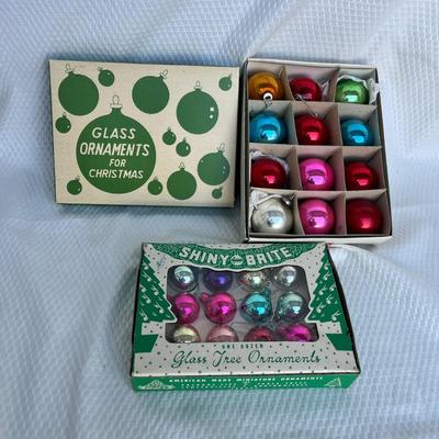 Lot 324 2 boxes of Mini Ornaments