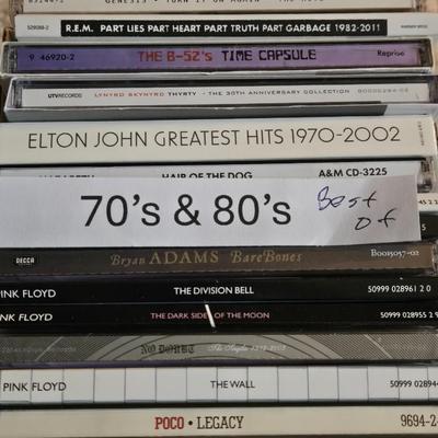 70s & 80s CDs
