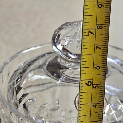 Crystal Jar with Lid from Poland