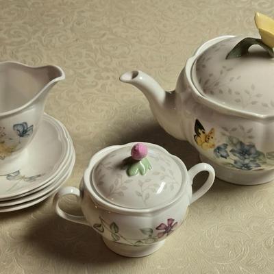 Lenox Butterfly Meadow Tea Set