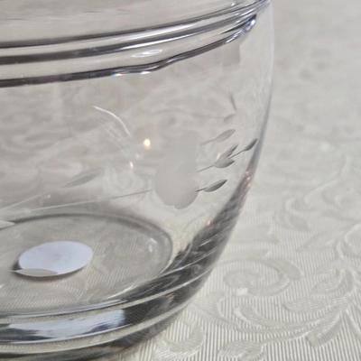 Princess House Glass Apple