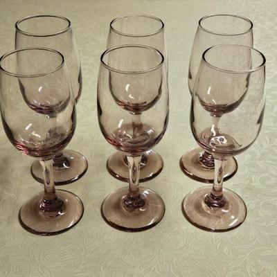 Pink Wine Glasses