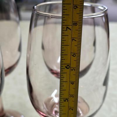 Pink Wine Glasses