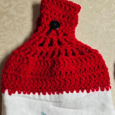 Nicole Miller Retro Christmas Hand Towels