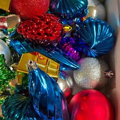 Christmas Plastic Ornaments