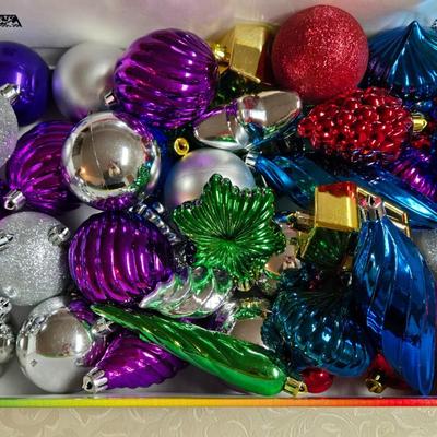 Christmas Plastic Ornaments