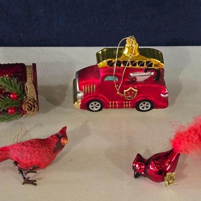 Christmas Ornaments & Wax Melter