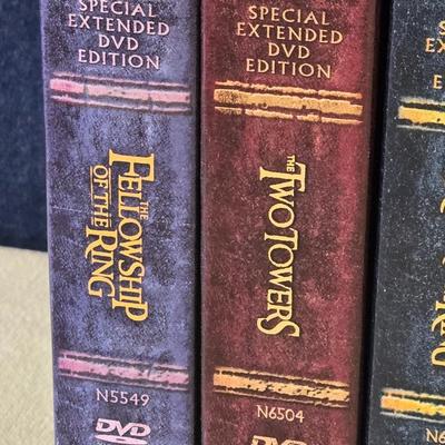 The Lord of the Rings Trilogy DVDs