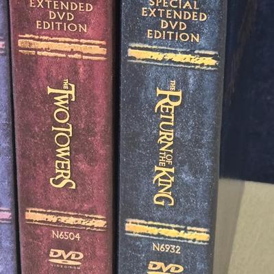 The Lord of the Rings Trilogy DVDs