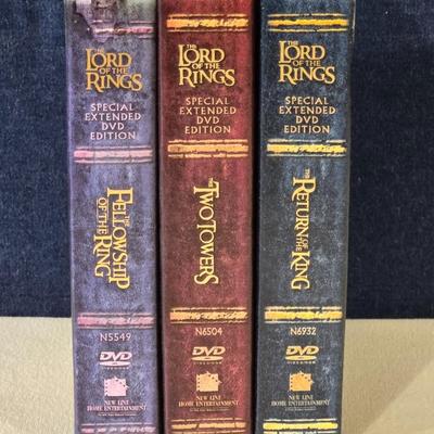 The Lord of the Rings Trilogy DVDs