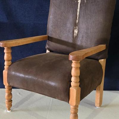 Child's Cow Hide Upholstery Chair