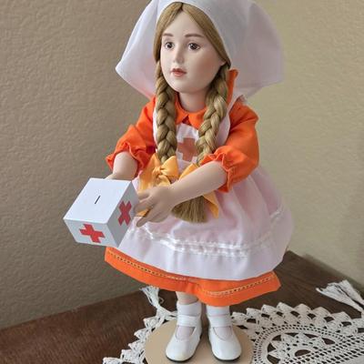 Norman Rockwell Doll & Dog
