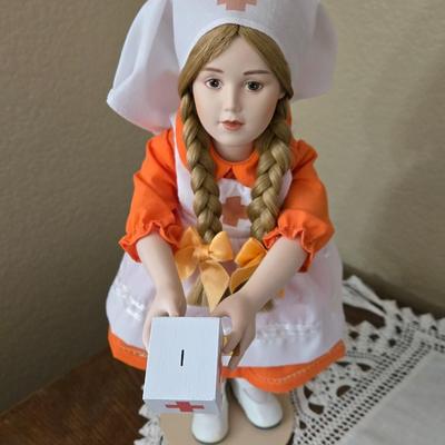 Norman Rockwell Doll & Dog