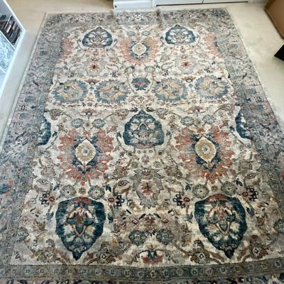 053 Large Nicole Miller Oriental Rug 9'10" x 7'11"