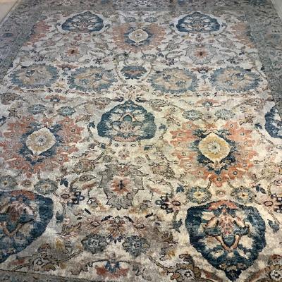 053 Large Nicole Miller Oriental Rug 9'10" x 7'11"